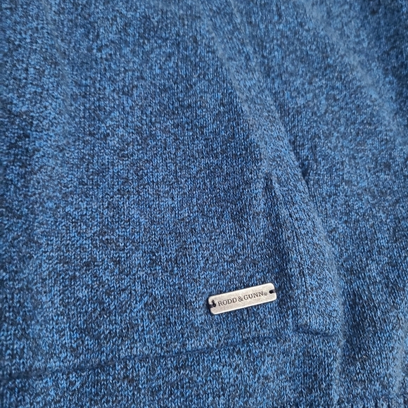 Rodd & Gunn Kingsley blue Cobalt mens sweater pullover hoodie sz.3 XL - Picture 2 of 10